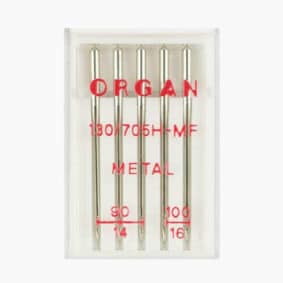 Иглы Organ метафил №90(3), 100(2), 5 шт.