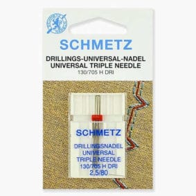 Иглы Schmetz тройные стандартные №80/2.5, 1 шт