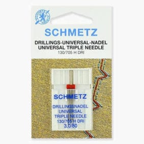 Иглы Schmetz тройные стандартные №80/3, 1 шт